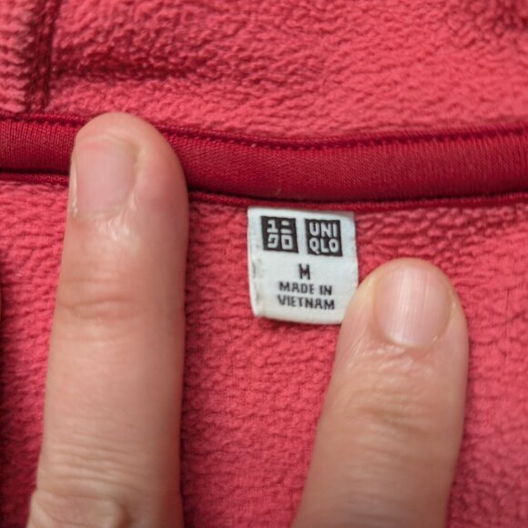 Uniqlo Pink Size M Hoodie - Picture 6 of 6